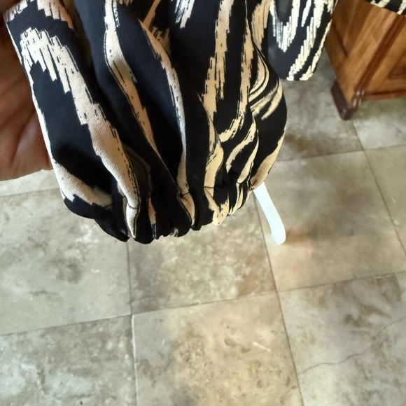 Who What Wear ladies NWOTXL Animal, print blouse lightweight - Picture 5 of 11